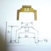 Arm float Mukini carb. Yam.racing model ?? see size
