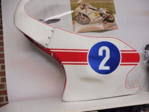 Alternative view of Fairing compl.never used Yam.TZ250-350 '78'79 F-G(copy)but >NEW<