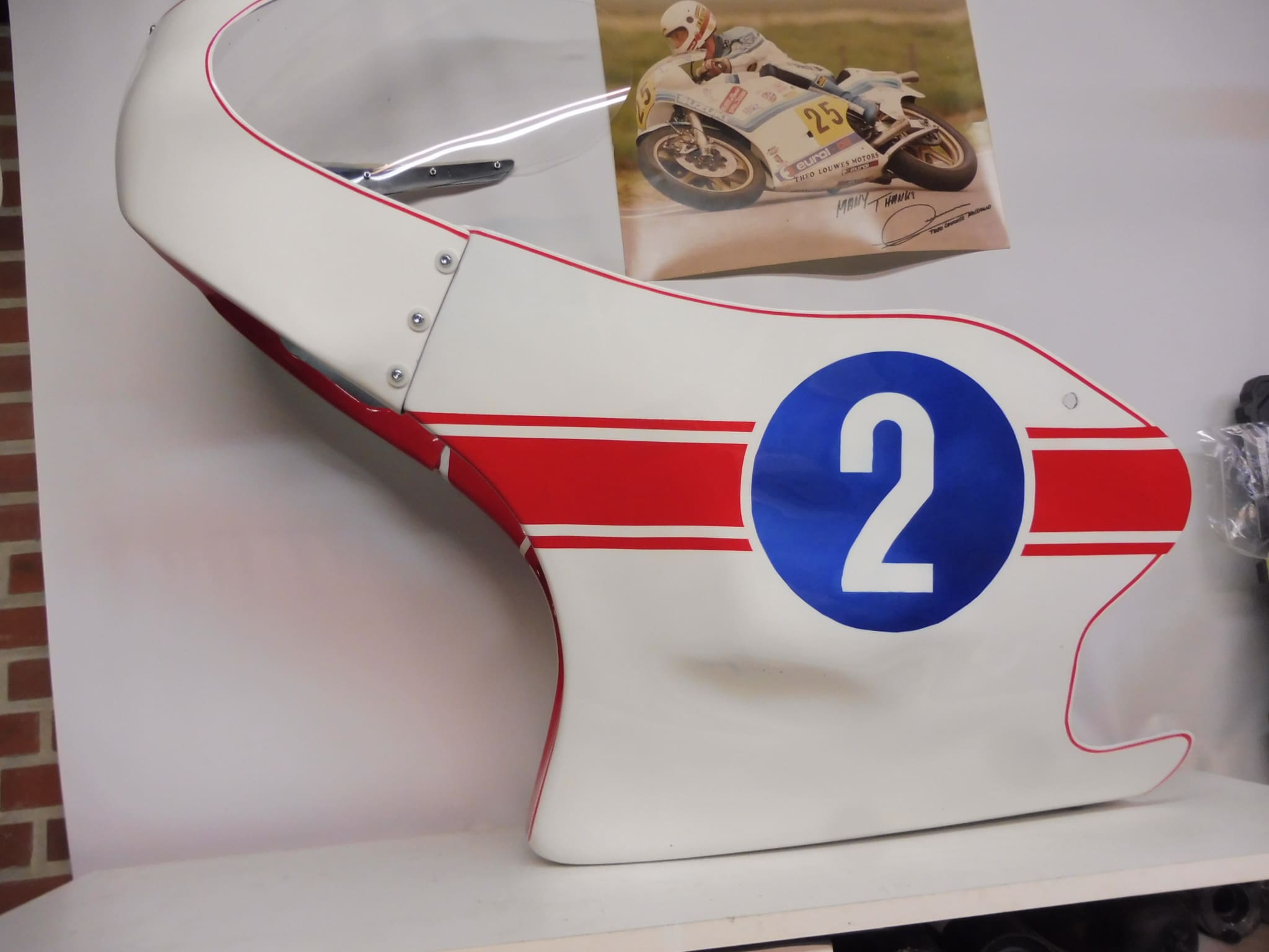 Fairing compl.never used Yam.TZ250-350 '78'79 F-G(copy)but >NEW< - Image 2