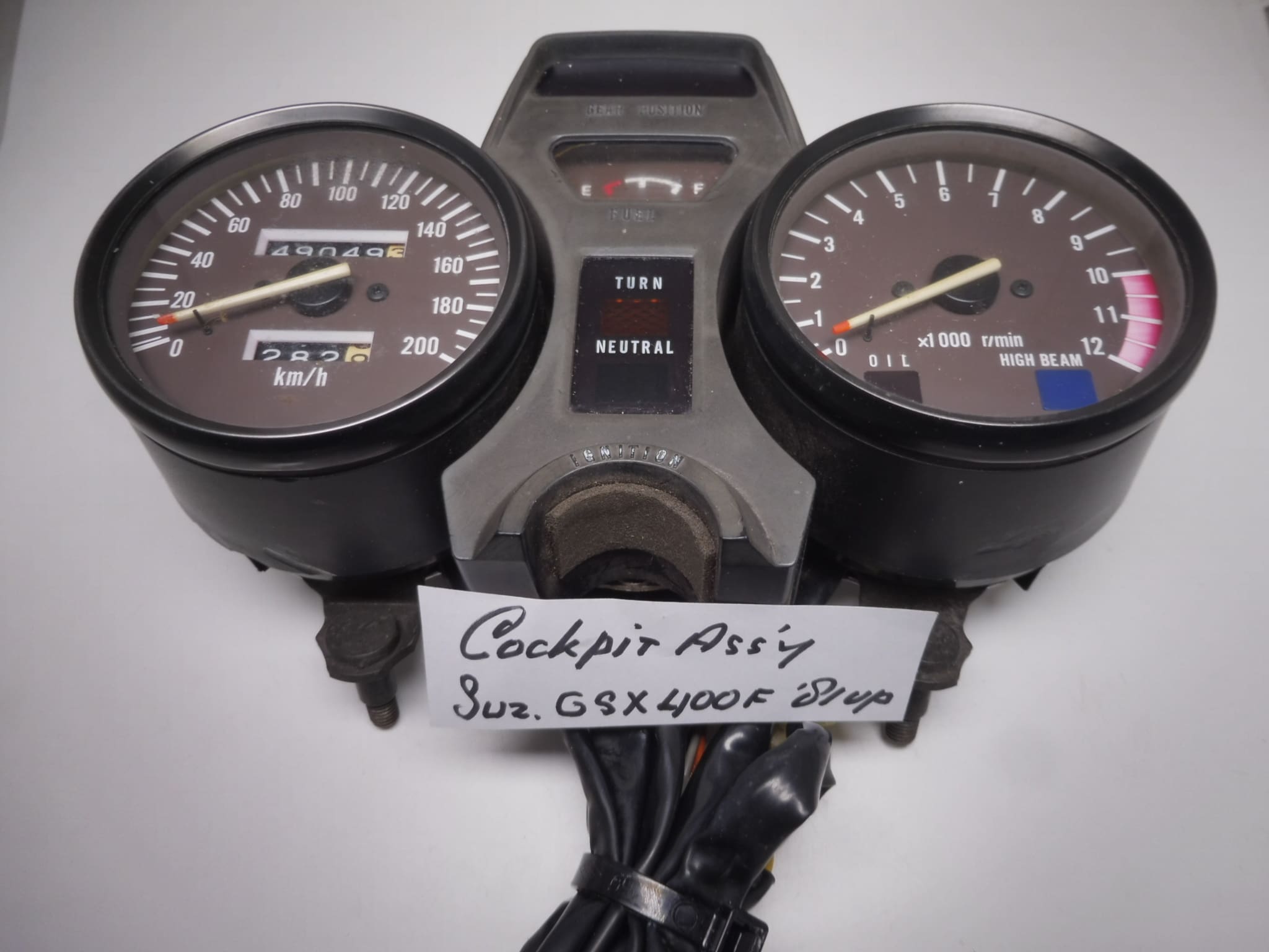 34110-33230/34210-33220 Speed/tacho mtr assy Suz.GSX400F '81 up