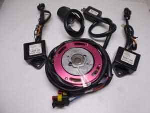 Ignition compl.with coils & ign.box Yamaha TD/TR/TZ250-350 racing