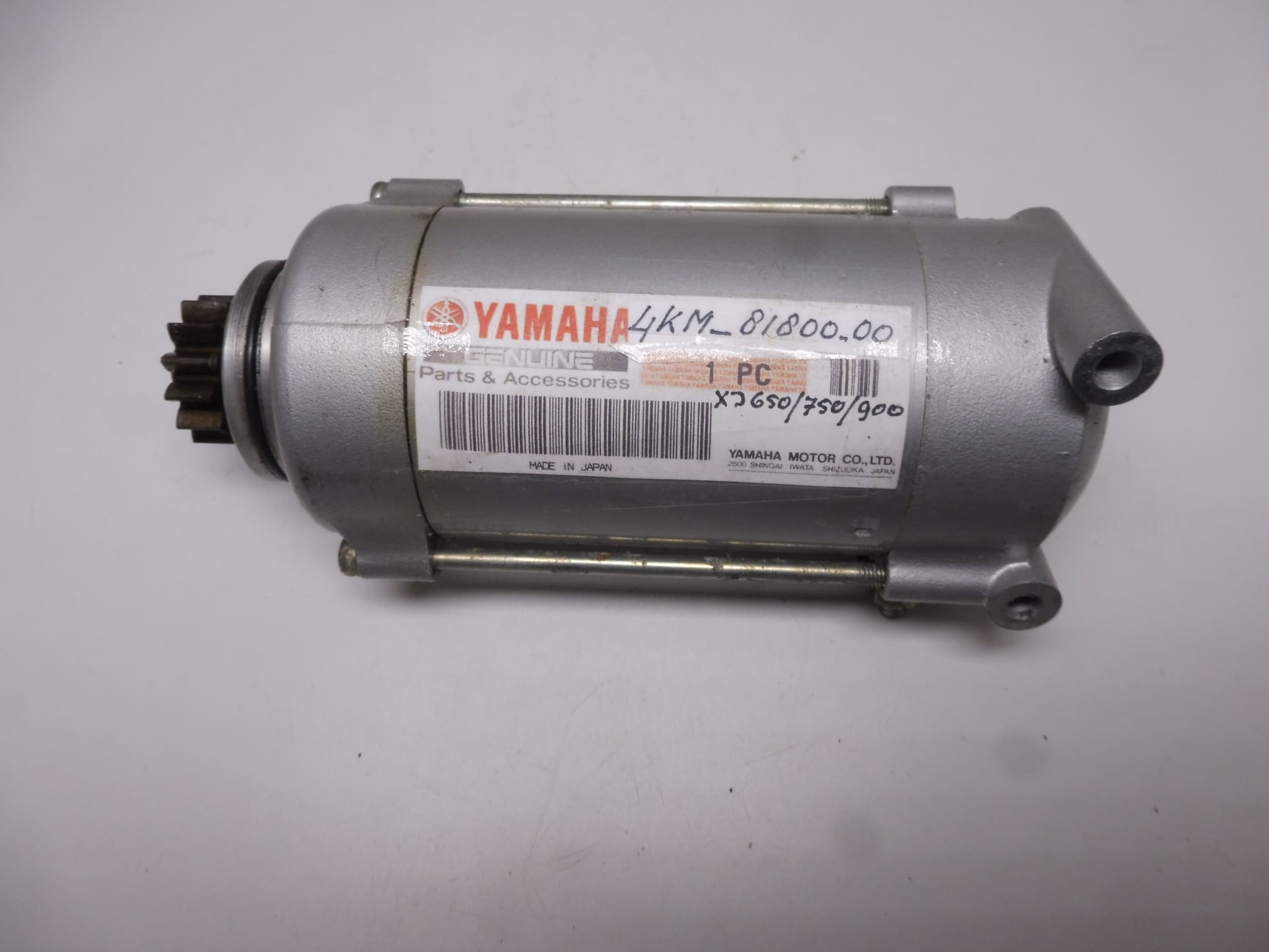 4KM-81800-00 Startmotor Yamaha XJ650-750-900 used but perfect.