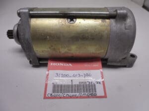 31200-413-780 Startmotor Honda CB/CM400-450'78-'82 used but perf.