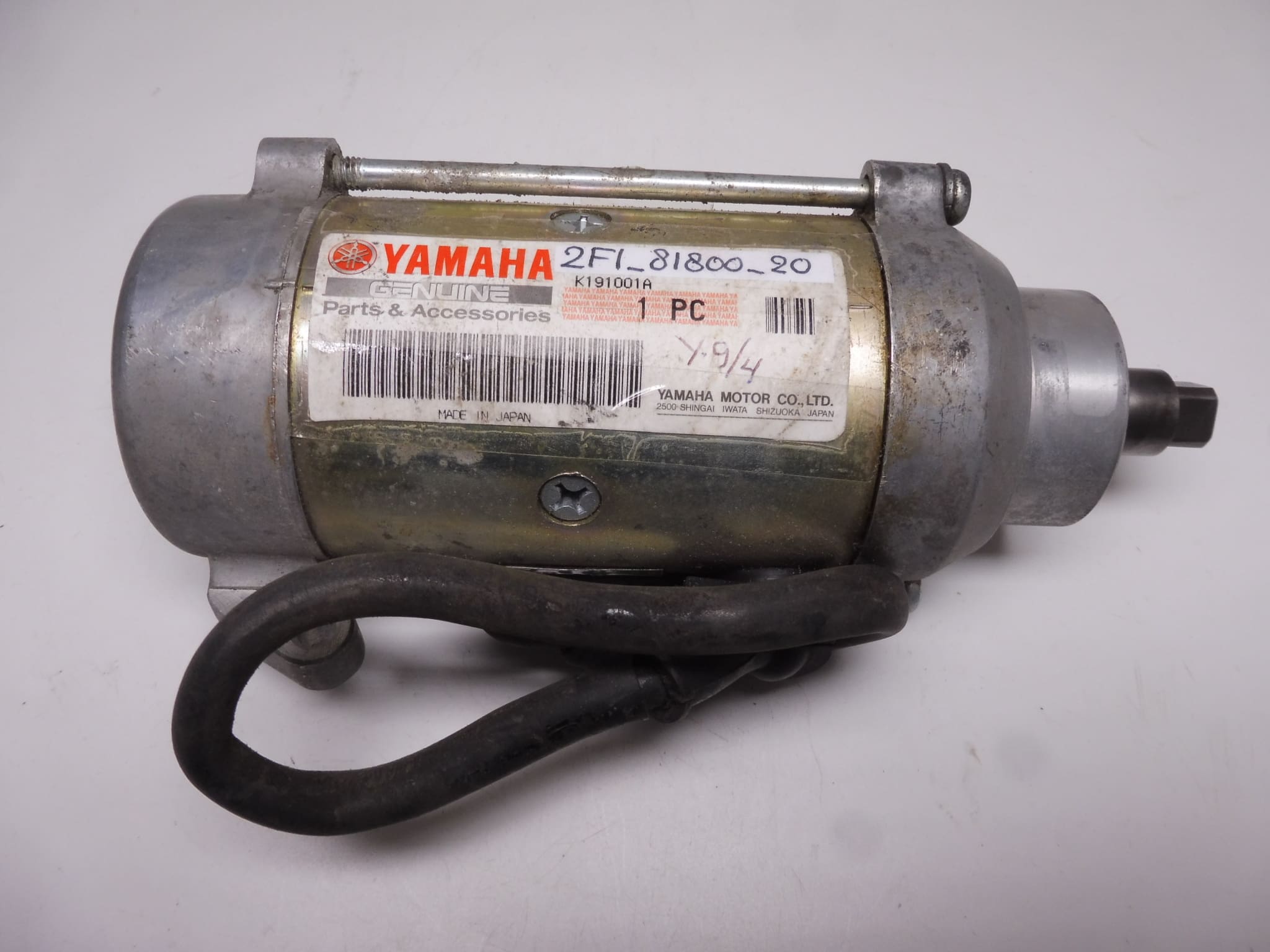 2F1-81800-20 Startmotor Yam.XS500 '75 and later used but perfect