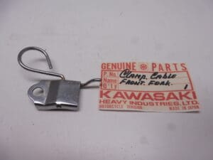 92037-104 Clamp cable guide Kawasaki KZ650/750/900/1000 original used