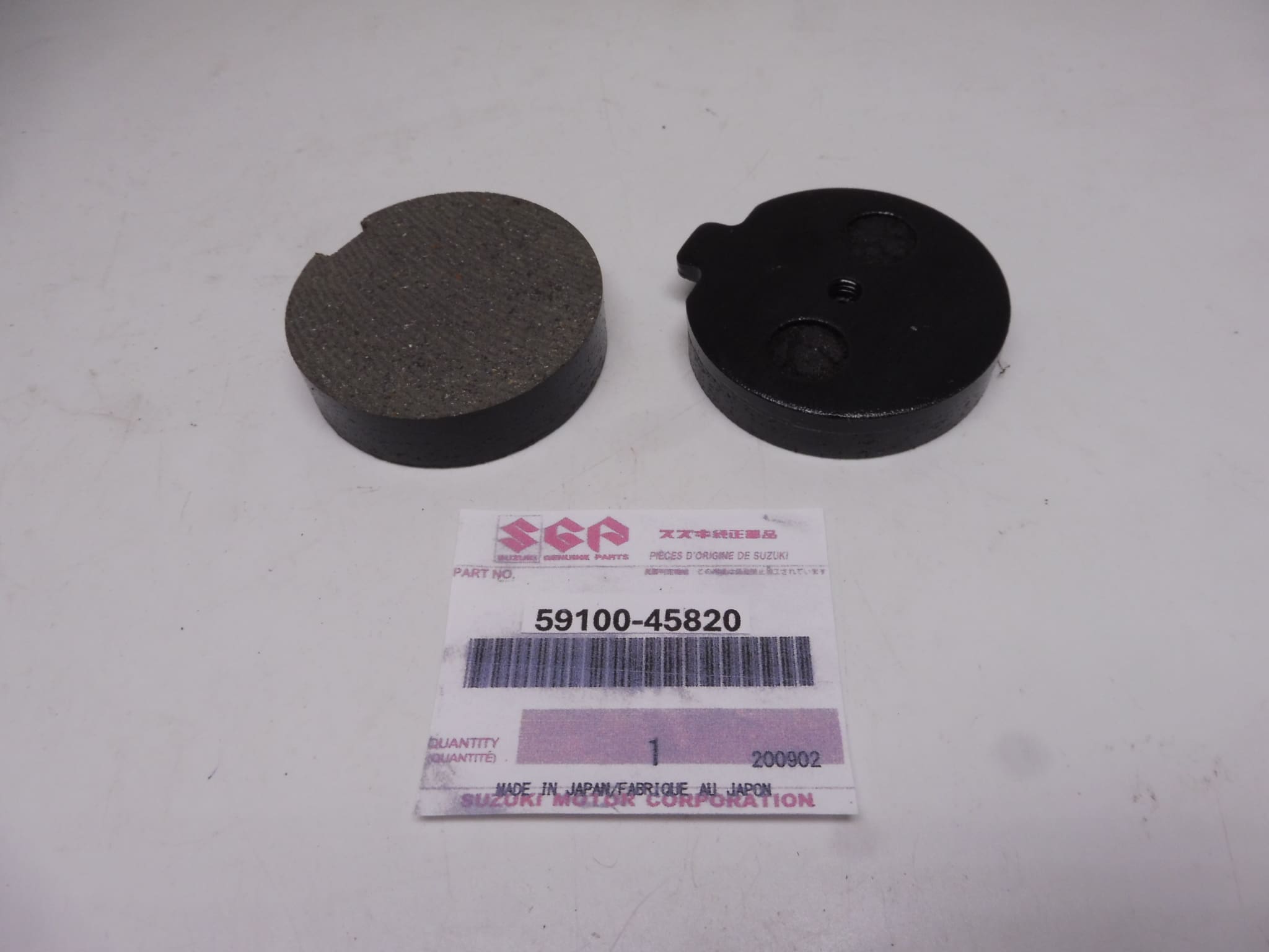 59100-45820 Brake pads front most of Suzuki GT & GS old models