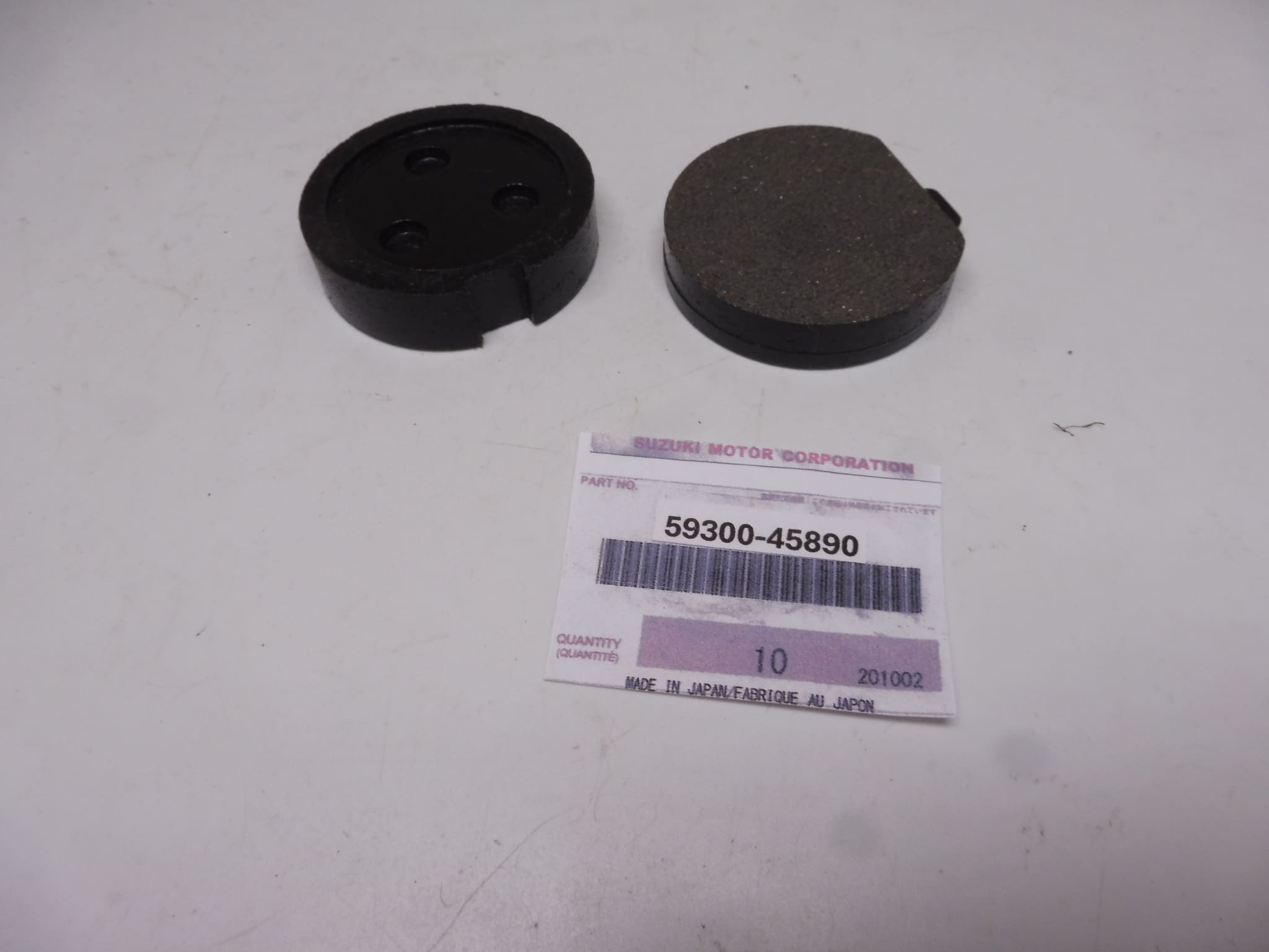 59300-45890 Brakepads front Suzuki GS models years from'77 new