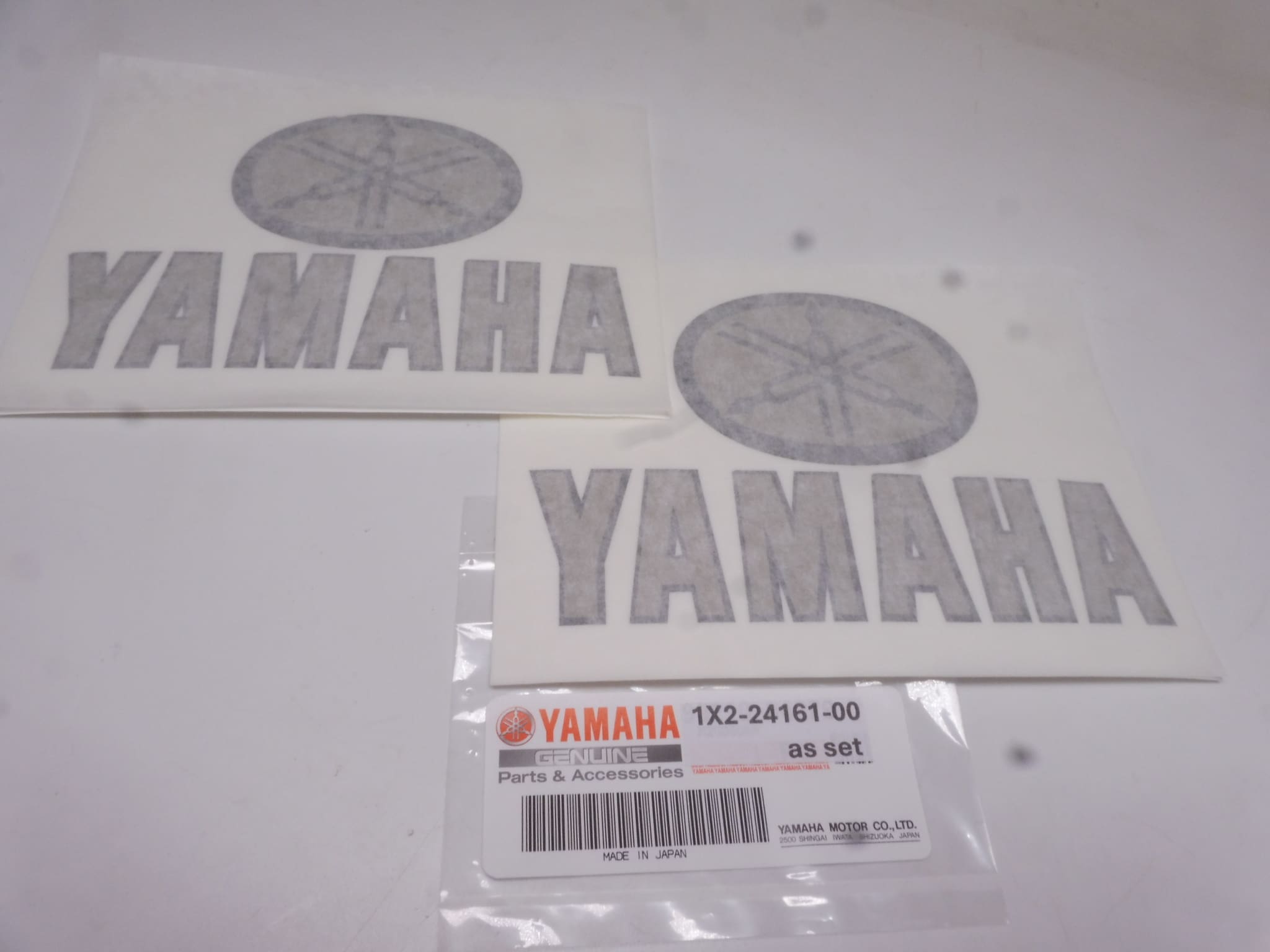1X2-24161-00 Emblem assy(set)fueltank Yamaha TZ's F/G '78'79 new