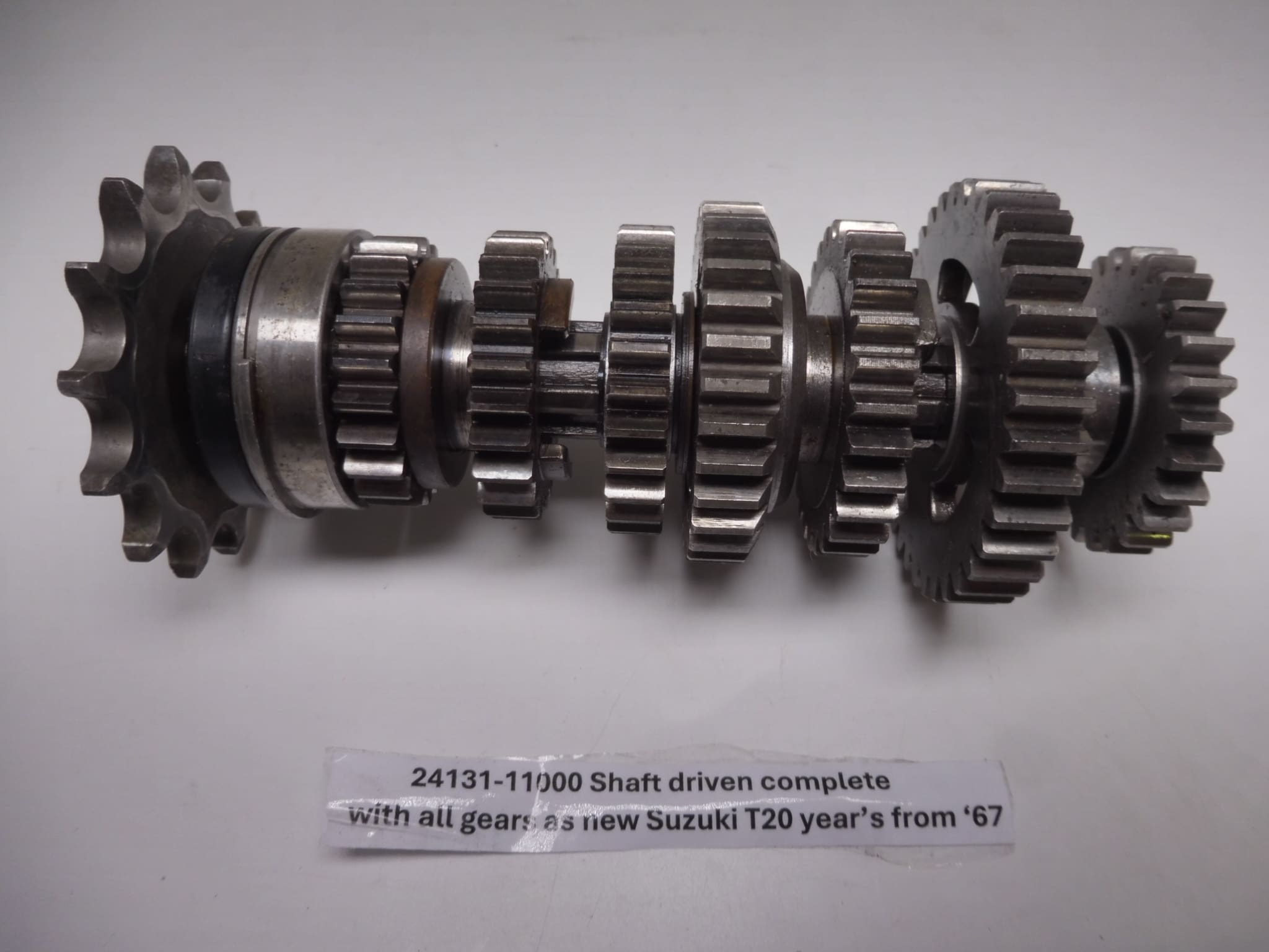 24131-11000 Drive shaft complete Suzuki T20/TC250 used as new